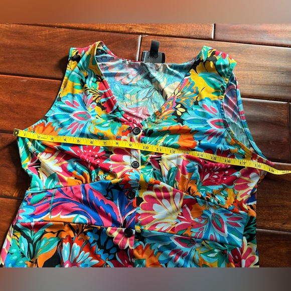 MSK Colorful Floral Maxi Dress - Picture 6 of 7